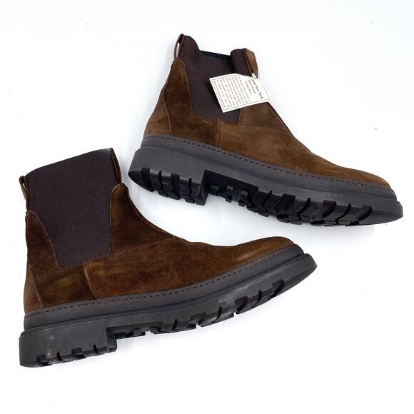 To Boot New‎ York Hemingway Boots Otter Brown Suede Leather Ankle Sz 12 Men\'s main image 8